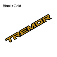 Tremor Graphic Letter Decal for Ford Tremor F-150 / F-250 / Raptor | Vinyl Truck Sticker 2-Pack