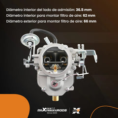Carburetor Carburador For Dodge Chrysler 318 Engine 2 Barrel V8 5.2L 1967-1980 6Cil Engine Carburettors