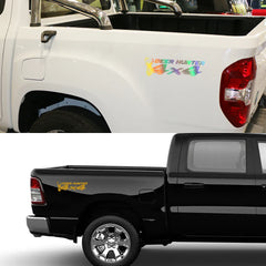 Deer Hunter 4x4 Sport Decal | Universal Pickup Sticker for Ford F-150, Toyota Hilux, Dodge RAM, Nissan Navara & More