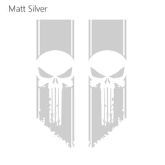 Ghost Pattern Stickers Universal Car Tail Decoration Decals Compatible with RAM GMC F-150 Hilux Frontier Isuzu Pickup trucks