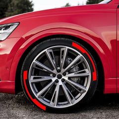 4x OLPAY 3D Waterproof Brand Tire Letter Sticker | Racing Wheel