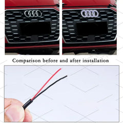 Audi 4-Ring LED Dynamic Grille Lamp for A3/A4/A5/A6/A7/A8/S3/S4/S5