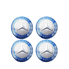 Wheel Center Hub Cap Resin Badge Emblem Sticker for Mercedes-Benz | 56mm / 60mm / 65mm