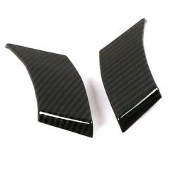 For Toyota Rav 4 Rav4 2019-2025 Carbon Fiber Color Car Door Window Bracket A Pillar Protection Cover C Pillar Trim ABS Sticker
