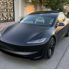 Precut Color Change PPF for Tesla Model 3 Highland (2024–2025) | Black & Glacier Blue PET Film