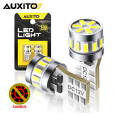 AUXITO T10 W5W 3014 SMD Canbus LED | 2pc Interior No Error Bulb