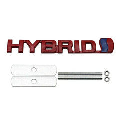 Metal HYBRID Front Grille & Trunk Badge Emblem for Toyota Land Cruiser / Camry | Decal Sticker