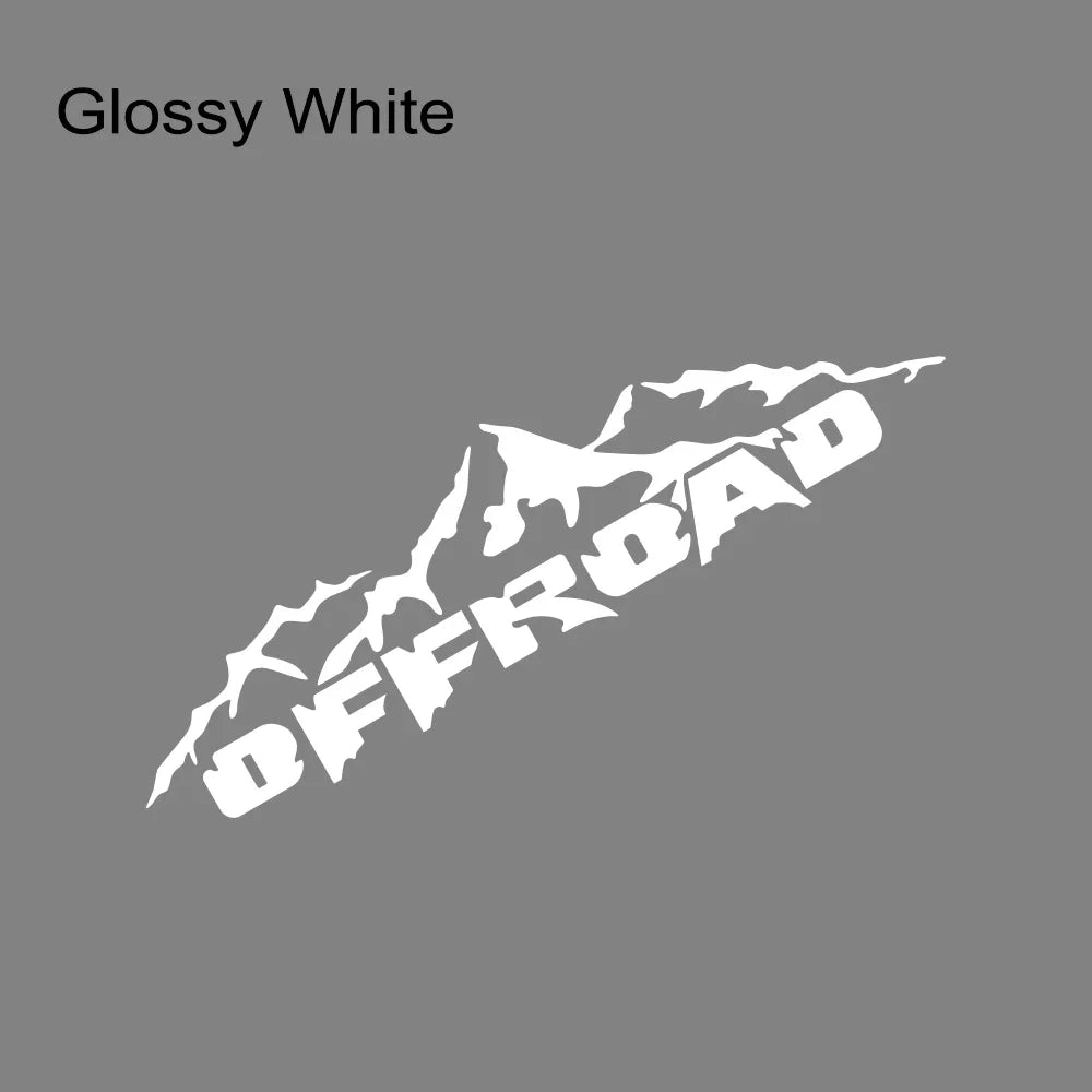 Off-Road Truck Vinyl Graphics Decal - Custom Sticker for Ford F150, Dodge, Toyota Hilux, Isuzu D-Max, Mitsubishi, GWM Cannon
