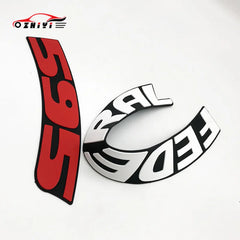 FEDERAL 595 3D Tire Letter Sticker | Wheel Lettering Decoration