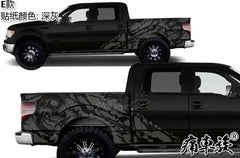 Full-Body Appearance Decoration Vinyl Kit for Ford F-150 Raptor | Custom KK Pickup Wrap