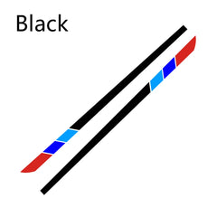 Side Stripe Decal DIY for BMW E46 / E60 / E90 / F30 / F10 | 2-Piece 78.7"x5.1" Vinyl