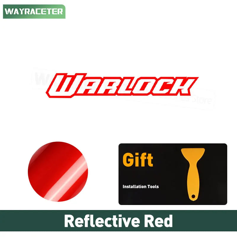 Warlock SRT Body Graphics Decal for Dodge RAM 1500 – Rear Trunk & Side Sticker (2022-2025)
