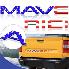 Tremor Rear Trunk Letter Sticker for Ford Maverick Tremor | Groove Insert Badge Decal