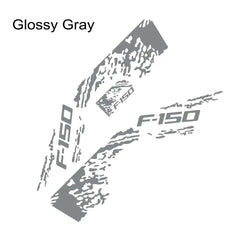 Ford F-150 Raptor Body Side Graphic Kit – Splash Grunge Vinyl Decal Set (3 Pcs) | 12 Finishes