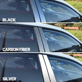 For Nissan Note E12 E13 2013-2022 2014 2015 2016 2017 Carbon Fiber Window Door Column Deal B C Pillar Post Cover Trim Sticker