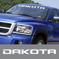 Front Windshield Decal for Dodge Dakota SLT / SXT / 5.9 / R/T | Vinyl Truck Window Sticker