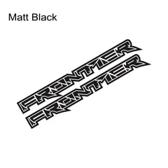 Rear Trunk Side Stripe Decal for Nissan Frontier NP300 / D40 / D22 | 2-Piece Pickup Vinyl Graphic