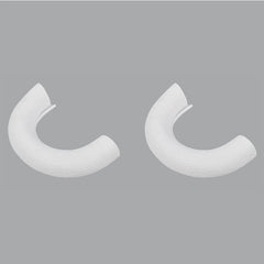 TESIN TPE Car Front Bumper Trailer Tow Hook Ring Protective Cover for Ford F150 2009-2021 2022 2023 2024 Exterior Accessories