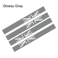 Union Jack Door Side Stripe Decal for Mini Cooper S (R55, R56, F55, F54, F60, R57, R59) | England Flag Vinyl