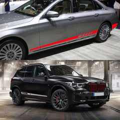 Side Stripe Body Decal for BMW X5 / X3 / X6 / X1 / X2 / X4 / X7 / M2 / M3 / M4 / M5 | Full Lineup Vinyl