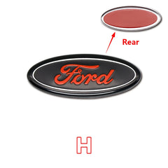5.8cm Aluminum Steering Wheel Emblem Decal for Ford Focus / F-150 / Mondeo | Metal Badge