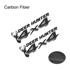 Deer Hunter 4x4 Sport Decal | Universal Pickup Sticker for Ford F-150, Toyota Hilux, Dodge RAM, Nissan Navara & More