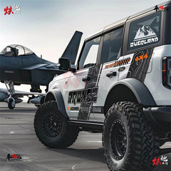 Custom Fashionable Full-Body Modification Vinyl Decal Kit for Ford Bronco | KK Sport Wrap