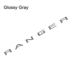 Tailgate Insert & Indent Letter Decal for Ford Ranger (2019–2021) | Vinyl Truck Sticker