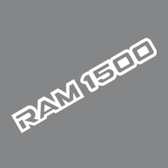 Front Windshield Logo Style Decal for Dodge RAM 1500 / 2500 / 3500 | Vinyl Truck Graphic Cover