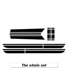 Hood Decal Bonnet Side Stripes Body Kit Sticker for Mini Cooper