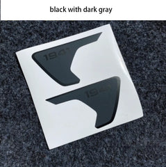 Precut Hood/Fender 4xe Matte Graphics Wrap Overlay | Pair Vinyl Decal