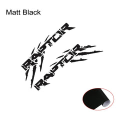 Claw Style Truck Bed Side Decal for Ford F-150 / Ranger Raptor | Pickup Vinyl Graphics 2-Pack