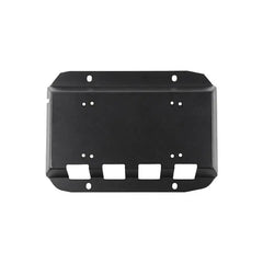 Tailgate Exhaust Cover Plate Spare Tire Exhaust Port License Plate License Plate Holder fit for Jeep Wrangler JK JL 2007-2017