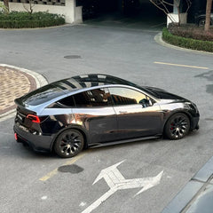 Premium Black Mirror Chrome Vinyl Wrap Self Adhesive Decal Film Air Release DIY Automotive Car Wrapping Foil