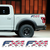 American FX4 Off-Road Sticker for Ford Ranger / F-150 / Raptor | 2-Piece Vinyl Decal