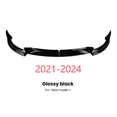 Front Bumper Front Lip Front Shovel kit Compatible for Tesla Model 3 2017-2023 & Model Y 2017-2024,Body Spoiler Splitter kit