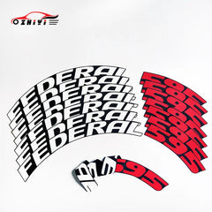 FEDERAL 595 3D Tire Letter Sticker | Wheel Lettering Decoration