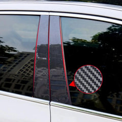 8Pcs Car Exterior Polished Pillar Posts Door Window Trim Cover BC Column Sticker Styling for BMW X5 E70 2007 2008 2009-2013