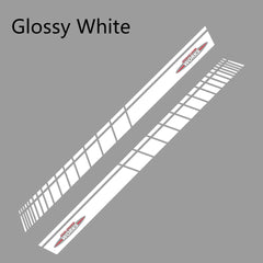 JCW Door Side Skirt Stripe Decal for Mini Cooper | 2-Piece Vinyl Decoration Kit