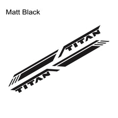 Trunk Side Stripe Decal for Nissan Titan Pro-4X | Pickup Truck Vinyl Graphic