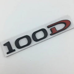For Tesla MODEL 3 S X Y 75D 85D 90D 100D Rear Boot Trunk Tailgate Emblem Badge Sticker 3D Metal Car Styling Accessories