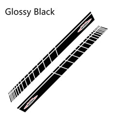 JCW Door Side Skirt Stripe Decal for Mini Cooper | 2-Piece Vinyl Decoration Kit