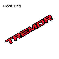Tremor Graphic Letter Decal for Ford Tremor F-150 / F-250 / Raptor | Vinyl Truck Sticker 2-Pack