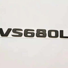 Trunk Tail Letter Emblem Decal for Mercedes-Benz VS260L / VS560L / VS450L / VS600L | Badge Sticker