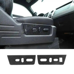 Carbon Fiber Grain Interior Decoration Cover Stickers for Ford F-150 | SHINEKA Color Change Kit