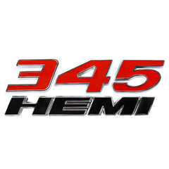 3D Metal HEMI 392 345 Emblem Badge Sticker for Dodge Charger / RAM 1500 / Journey / Caliber