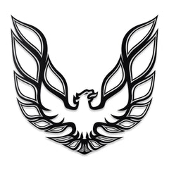 Engine Cover & Door Emblem Decal for Pontiac Firebird / Trans AM | Color Change Vinyl Sticker