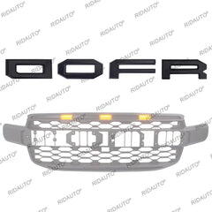 White Striped Incandescent 4 Letter for Modified Raptor Grill Aftermarket Grille For RANGER 2023 2024 T9 DIY Upgrade