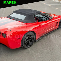 ZR1-Style Carbon Fiber Side Skirts Rocker Panel for Corvette C5 (1997–2004) | Adhesive/Screw-On Pair