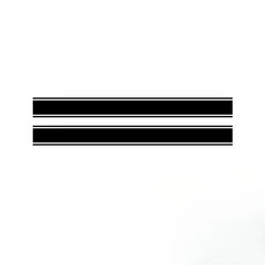 Sport Stripe Hood Bonnet Decal for Mini Cooper (R50–R61, F54–F60) | 2-Piece Engine Cover Vinyl Sticker